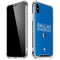 NBA Dallas Mavericks Standard - Light Blue iPhone XS Max Clear Case
